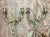 Metal Vintage French Rococo Style Metal Wall Candle Sconces - Pair For Sale - Image 7 of 16