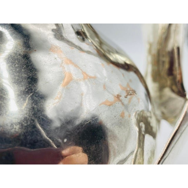 1980s Emilia Castillo Silver-Plated Monkey Pitcher, Mexican Modernism For Sale - Image 14 of 18