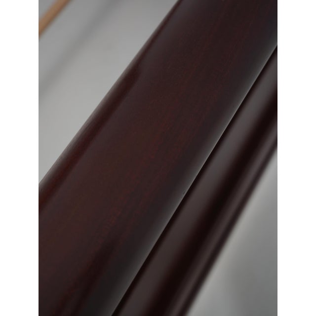 Ethan Allen California King Size 18th Century Mahogany Sleigh Bed For Sale - Image 12 of 15