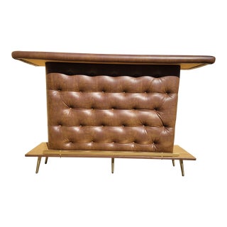 Vintage 1970s Mid Century Dry Bar Hostess Stand For Sale