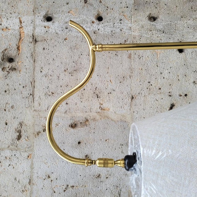 Floor Lamp in Gold-Plated Metal, Spain, 1970s For Sale - Image 17 of 18