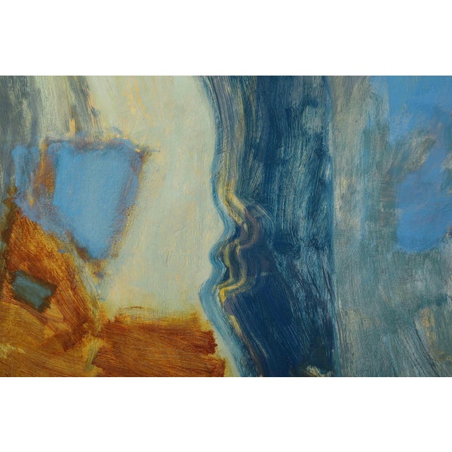 Contemporary Echo | Oil on Panel by S. Massaux For Sale - Image 3 of 17