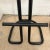 Late 20th Century Postmodern Italian Black Rubber Bar Stools - Set of 2 For Sale - Image 5 of 13