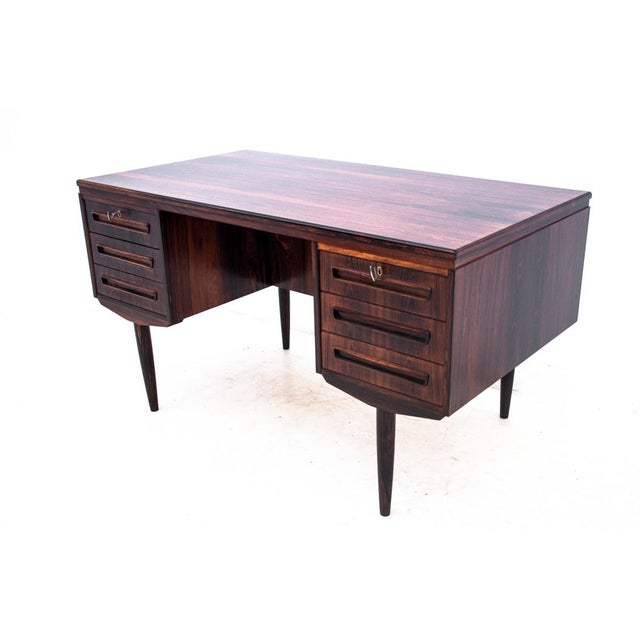 Vintage Danish Teak Desk, 1960s For Sale - Image 15 of 18