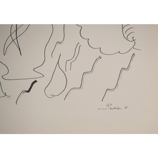 Henri Matisse, Nature morte au bouquet de magnolias, Lithograph For Sale - Image 5 of 6