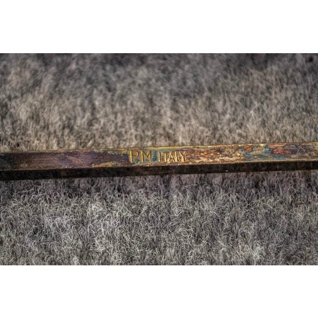 Gio Ponti Cocktail Tools in Silver-Plated Brass attributed to Gio Ponti for PM Italy, 1960s, Set of 5 For Sale - Image 4 of 5