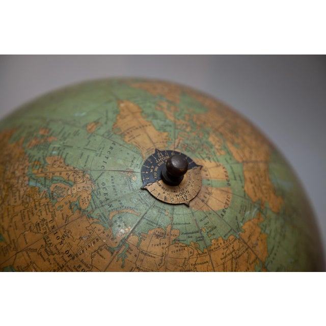 Early 20th Century 20th Century Rand McNally Terrestrial Globe For Sale - Image 5 of 9