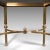 1970s Trio of Vintage French Brass Nest Tables For Sale - Image 11 of 13