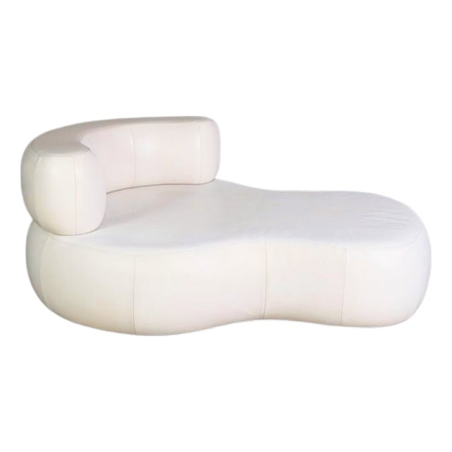 Who's Perfect Sofa in Leather by Guiseppe Viganò For Sale