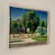 1950s Unknown, Village Landscape, 1950, Oil, Framed For Sale - Image 5 of 10