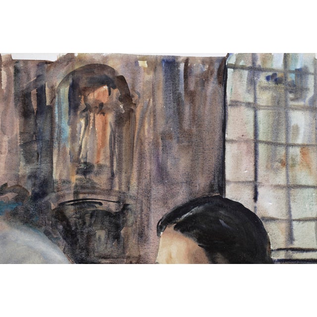 "Estudiante" - Portrait of a Mexican Girl by Portrait of a Mexican Girl in Church By For Sale - Image 4 of 7