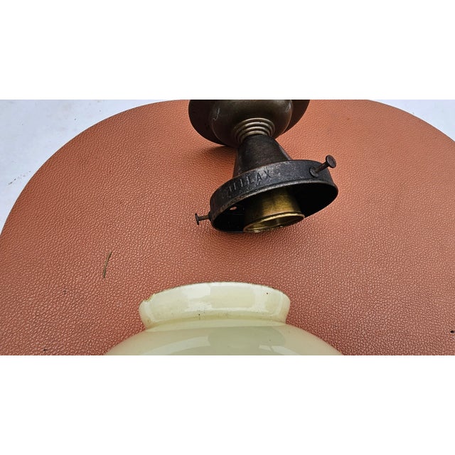 Art Deco Brass Plafond Celling Lamp, 1920s For Sale - Image 4 of 9