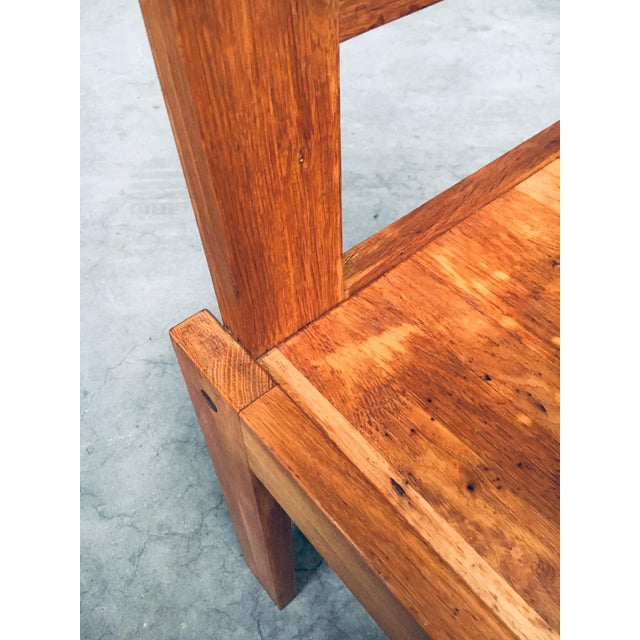 Postmodern Teak Side Chair, France, 1990s For Sale - Image 11 of 18