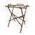Wood 20th Century Oriental Tray Table on a Bamboo Stand For Sale - Image 7 of 9