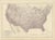 Antique Temperature Chart of the United States by Walker, 1874 For Sale