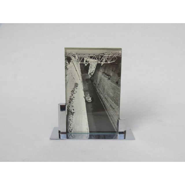 Art Deco Chrome-PlatedPicture Frame, France, 1920s For Sale - Image 10 of 10