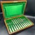 Late 20th Century Mother of Pearl Handled Dessert Serviced for 6 w/ oak box English Manor - 12 pcs For Sale - Image 4 of 11