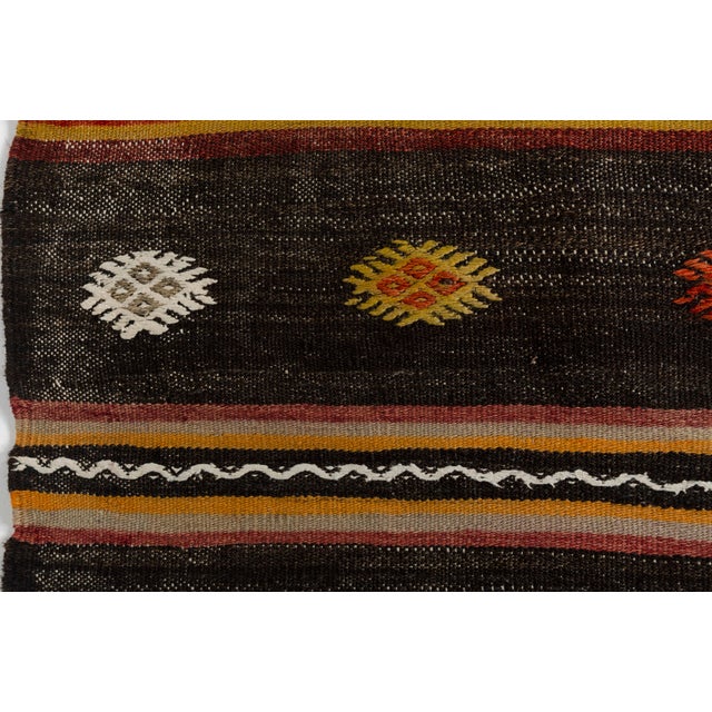Mid 20th Century Decorative Ethnic Floor Rug For Sale - Image 4 of 10