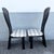 This striking set of five Art Deco dining chairs blends dramatic sculptural form with timeless elegance. Finished in a...