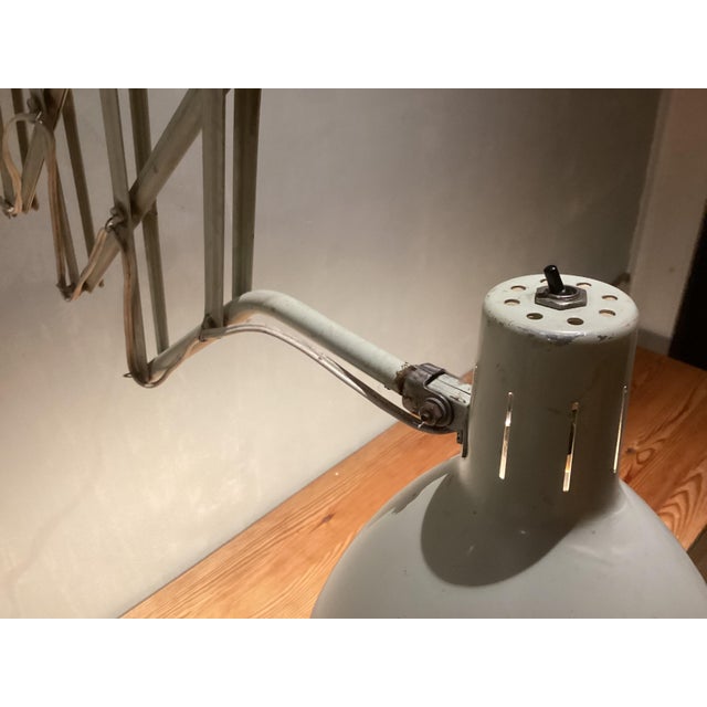 Industrial Wall Lamp by H.Busquet for Hala, 1960s For Sale - Image 4 of 8