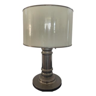 Metal and Acrylic Glass Lamp attributed to Vit Kellj, 1970s For Sale