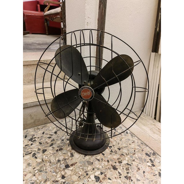 American Swivel Fan from Diehl, 1920s For Sale - Image 14 of 16