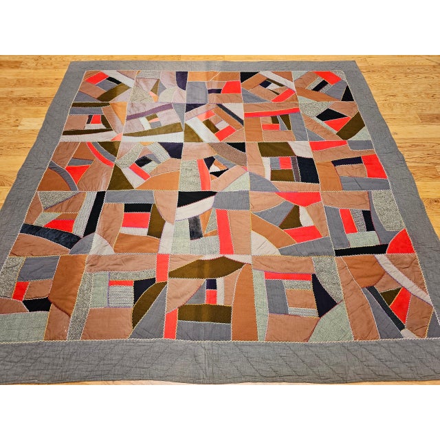 Early 20th Century African American Quilt For Sale - Image 4 of 12