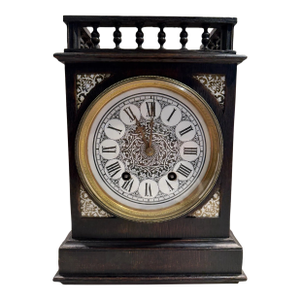 19th Century French Aesthetic Style Mantel Clock Attributed to Lewis Foreman Day