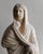 Italian Saint Sculpture in Carrara Marble, 20th Century For Sale - Image 5 of 7