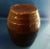 Ceramic 19th Century Brown Glazed Stoneware Barrel Form Cask Whiskey Jug For Sale - Image 7 of 9