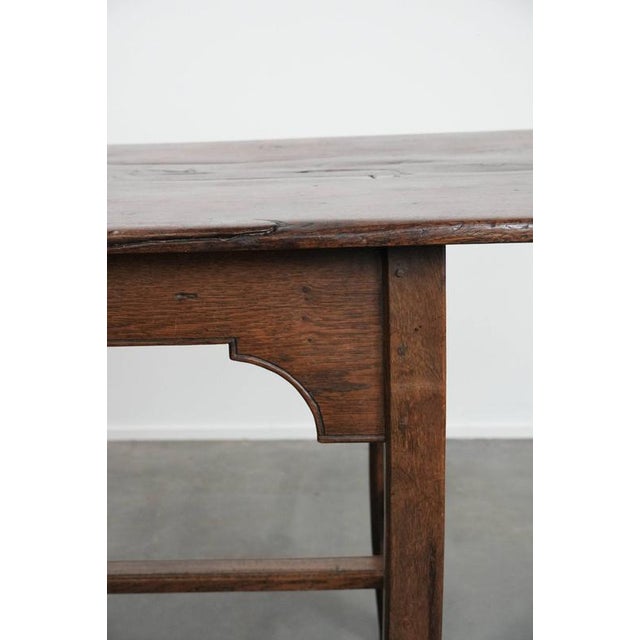 Antique English Oak Dining Table, Early 18th Century For Sale - Image 9 of 18