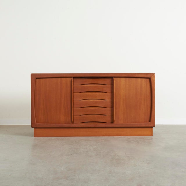 Mid-Century Modern Danish Teak Sideboard from Dyrlund For Sale - Image 3 of 16