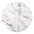 Contemporary Marble Lazy Susan Tall, White For Sale - Image 3 of 4