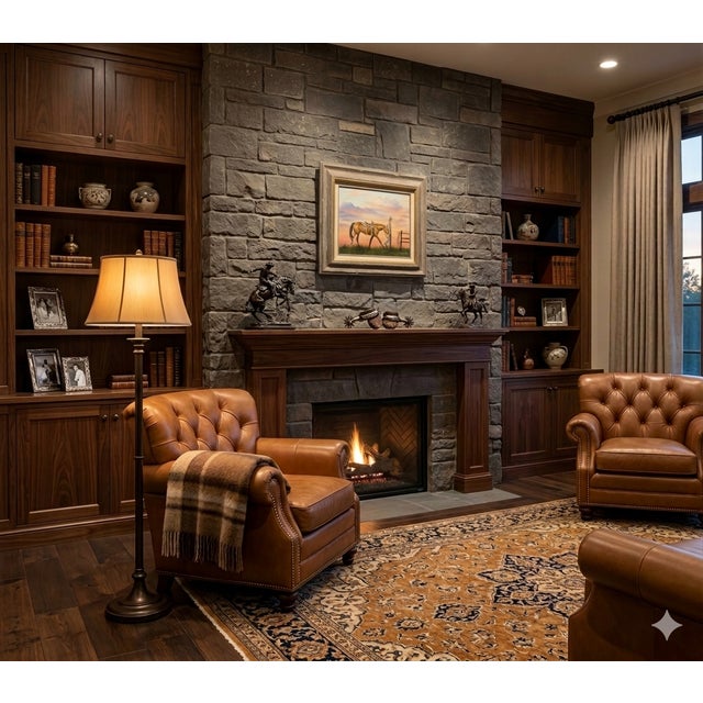 Mark Downey - The Sunset Cowboy & his Horse - Oil Painting Western Realist - Oil painting on board -Signed Board size...