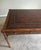 Late 20th Century Theodore Alexander “Man of Letters” Flame Mahogany Leather Partners Desk For Sale - Image 11 of 12
