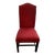 Pottery Barn Upholstered Solid Back Dining Chair For Sale