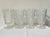 Mid 20th Century Pressed Glass Tall Glasses -Set of Four For Sale In Jacksonville, FL - Image 6 of 10