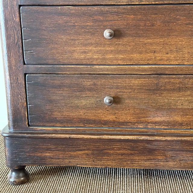 Olivia Reclaimed Pine 5 Drawer 36" Dresser - Walnut For Sale - Image 11 of 13