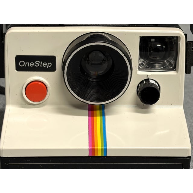 Photography Polaroid One Step Rainbow Land Camera With Flash For Sale - Image 7 of 9