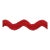 Schumacher Ric Rac Tape Large Tape in Rosso For Sale