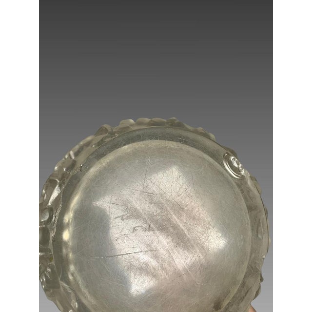 1930s Vintage Art Deco St. Tropez Vase by René Lalique for Lalique, 1937 For Sale - Image 5 of 8