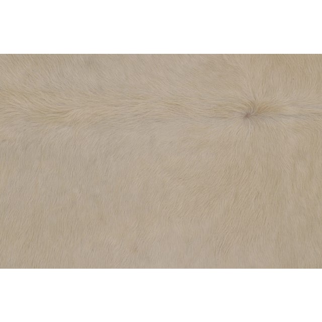 Rug & Kilim’s Large Cowhide Rug in Cream White Tones Rug & Kilim Website Title: Rug & Kilim’s Large Cowhide Rug in Cream White Tones For Sale In New York - Image 6 of 8
