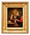 Smokers in a Tavern, 1800s, Oil Painting on Canvas, Framed For Sale