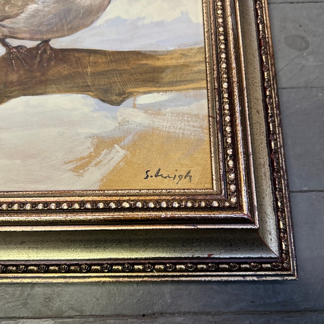 Contemporary Contemporary Original “Peace Dove Resting” Painting by Stephen Heigh For Sale - Image 3 of 4