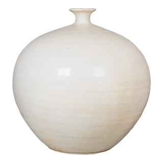 White Ceramic Milk Pottery For Sale