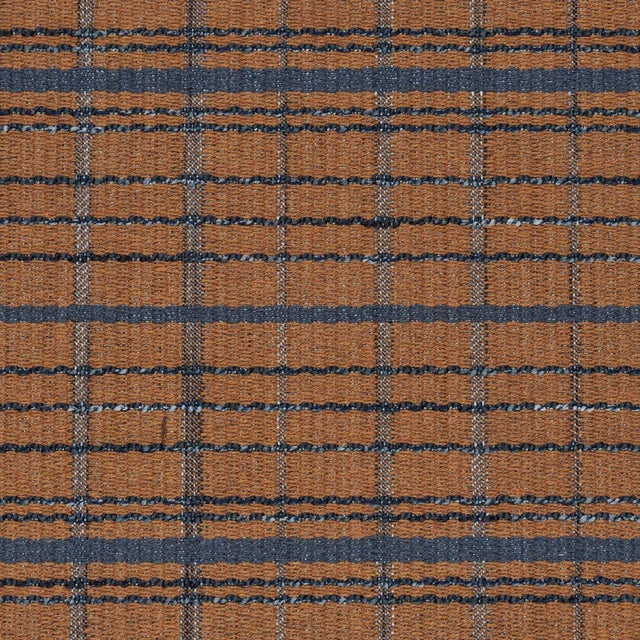 Traditional Sample - Schumacher Merrick Performance Plaid Fabric In Sepia For Sale - Image 3 of 5