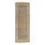 Antique Malayer Runner Rug With Allover Herati Design, Neutral Muted Earth Tones For Sale