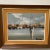Mid 20th Century Original Oil Painting "Harbor Morning" Signed by Artist Nice vintage original oil painting of ships...