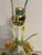 1960's Floral Tole Table Lamp For Sale - Image 9 of 12