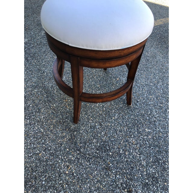 Fremarc Modern Fremarc Veranda Swivel Counter Stools- A Pair For Sale - Image 4 of 6